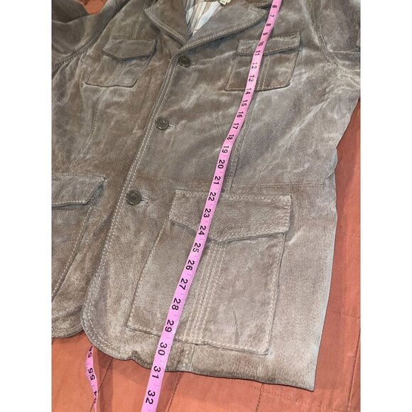 Wilson’s Leather M Julian Long Sleeve Light Brown Real Leather Jacket- Size XL M - Picture 6 of 8